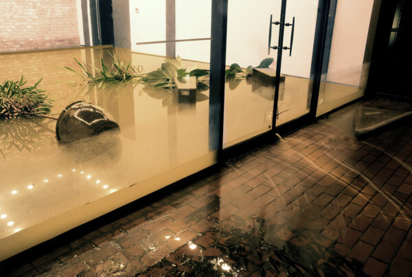 Emergency Flood Repair in Downtown office